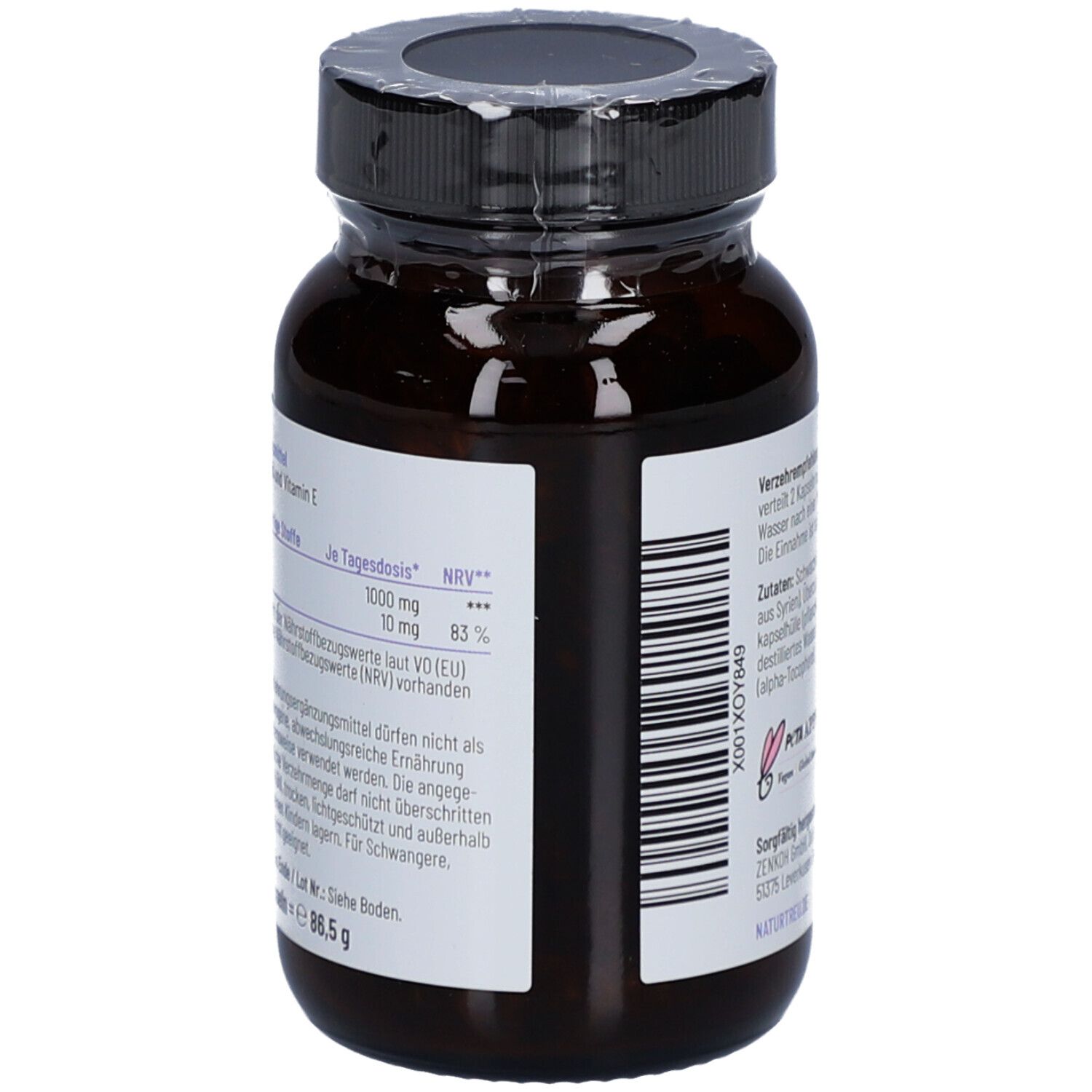 NATURTREU Schwarzkümmel Schwarzkümmelöl + Vitamin E