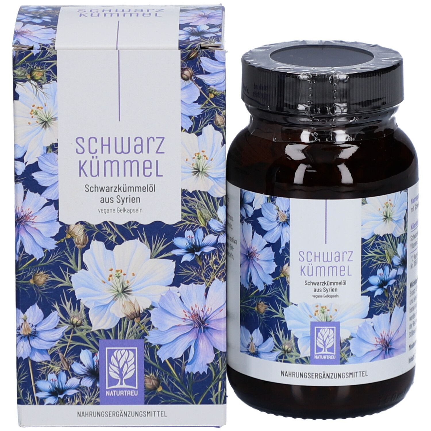 NATURTREU Schwarzkümmel Schwarzkümmelöl + Vitamin E