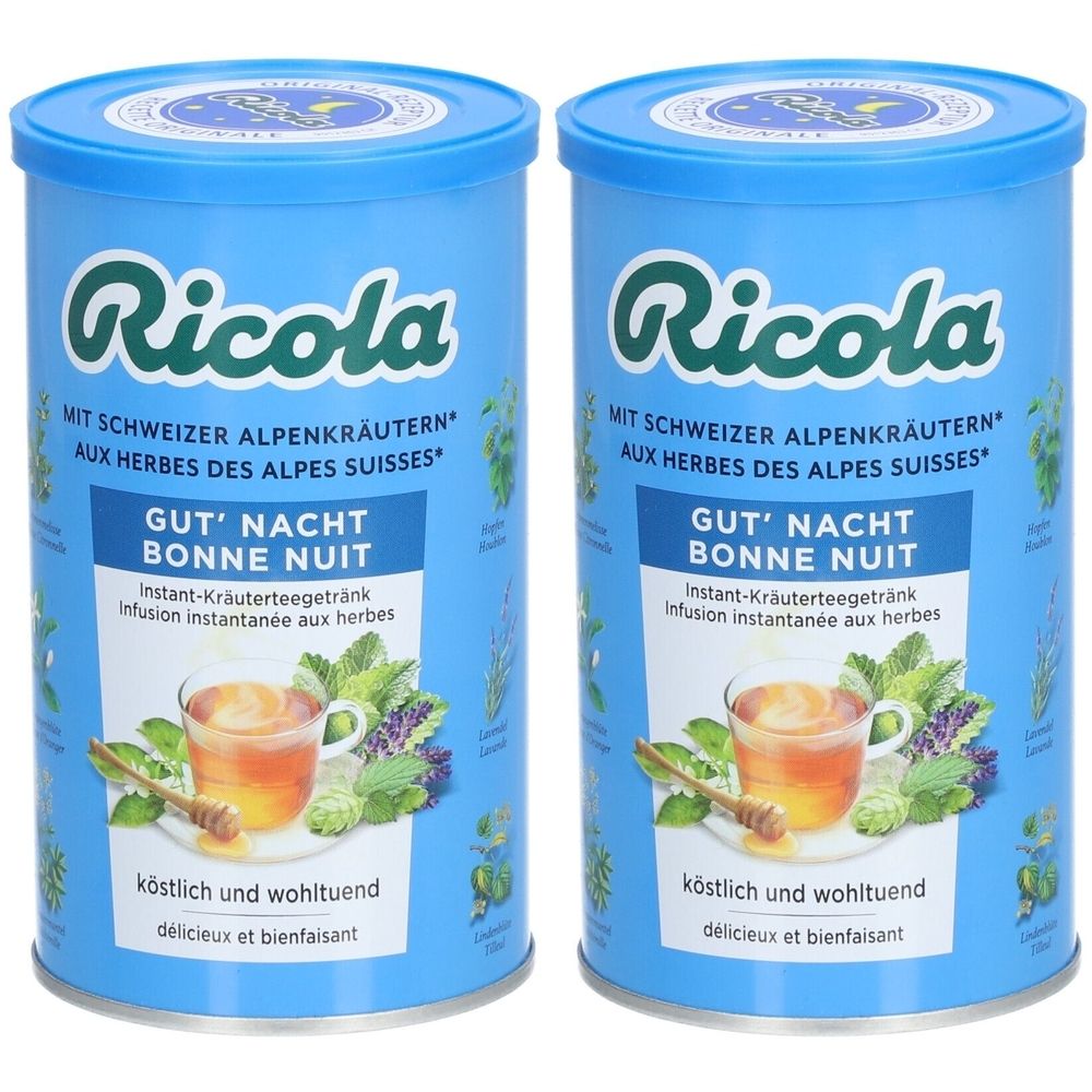 Ricola infuselle Bonne nuit