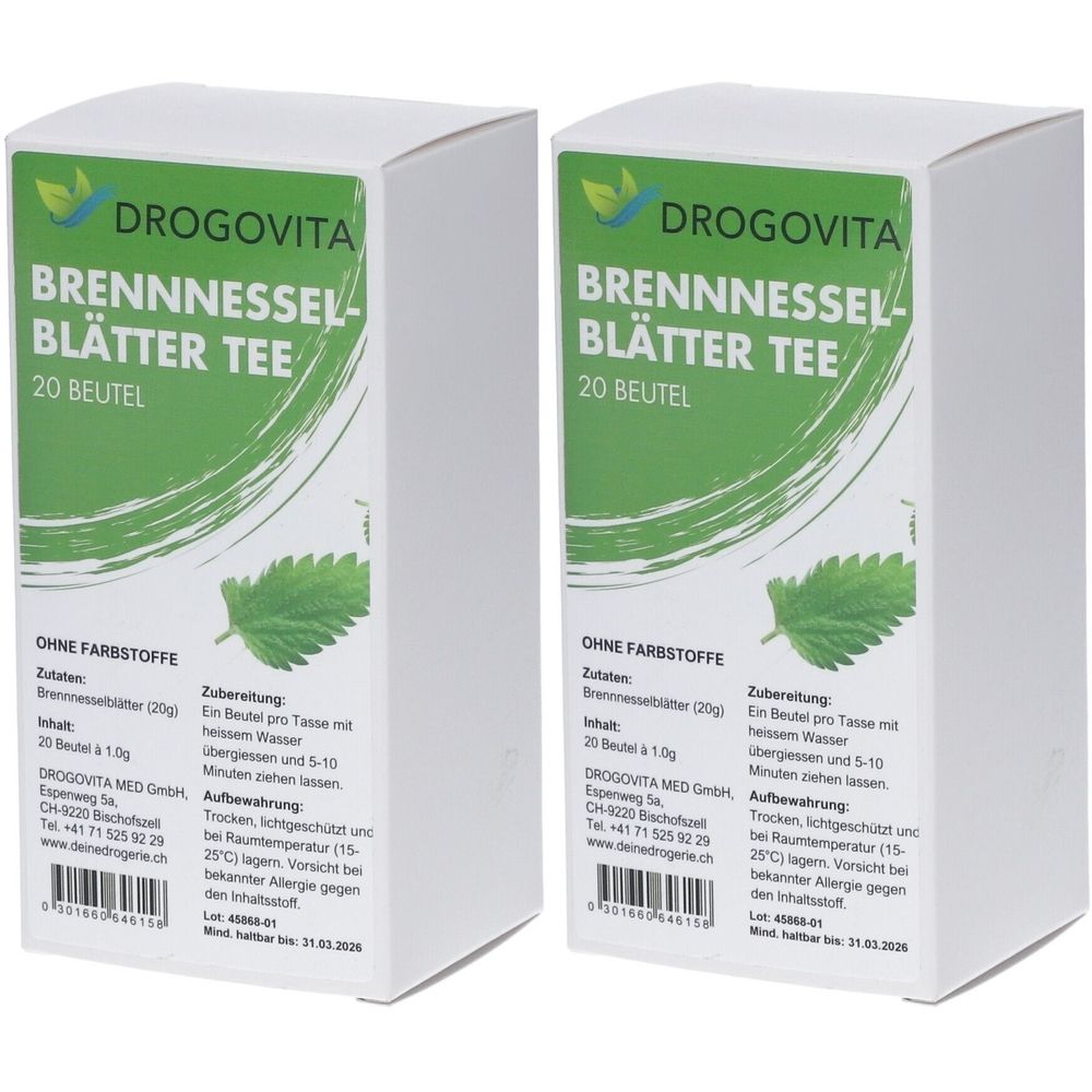 Drogovita Brennnesseltee