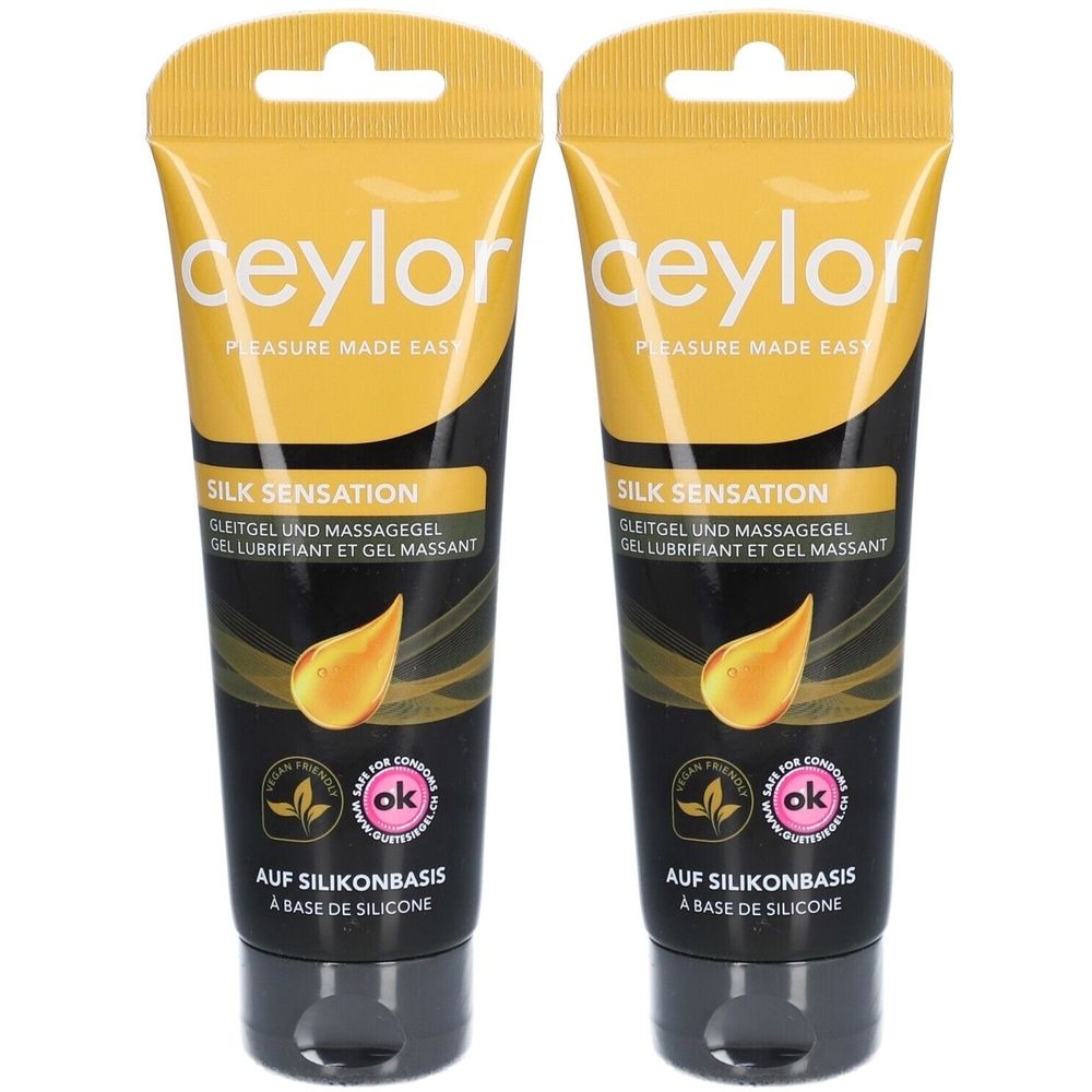 Ceylor Silk Sensation Gel Lubrifiant et Gel Massant