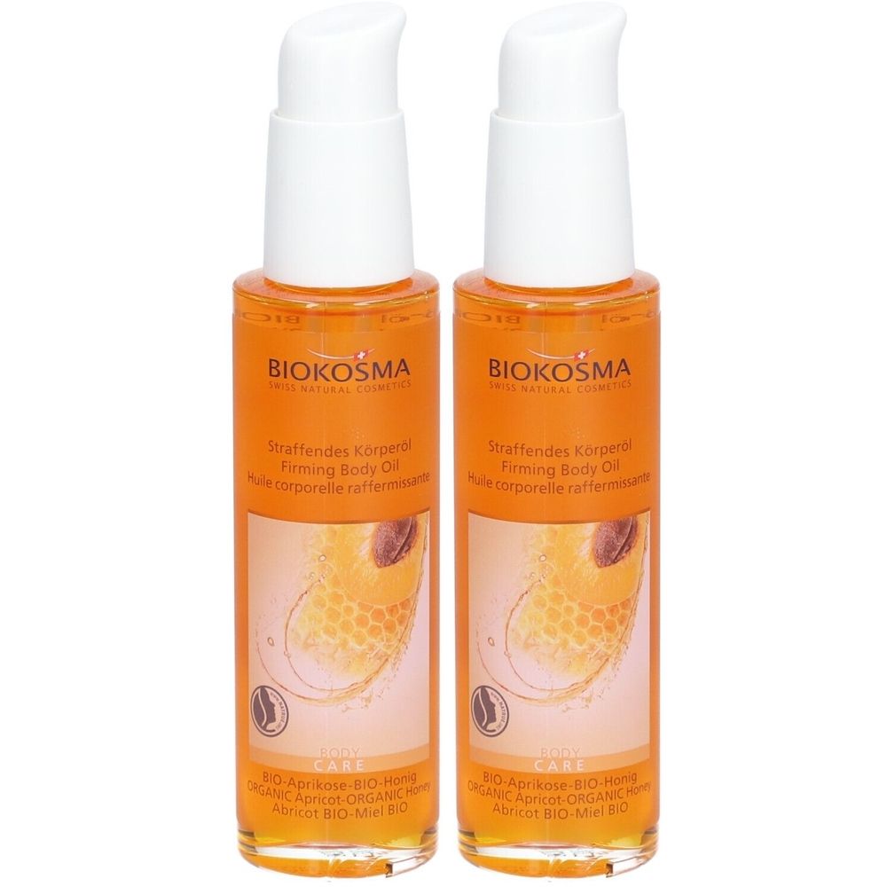 BIOKOSMA Körperpflege - Huile corporelle raffermissante - Abricot bio & Miel bio