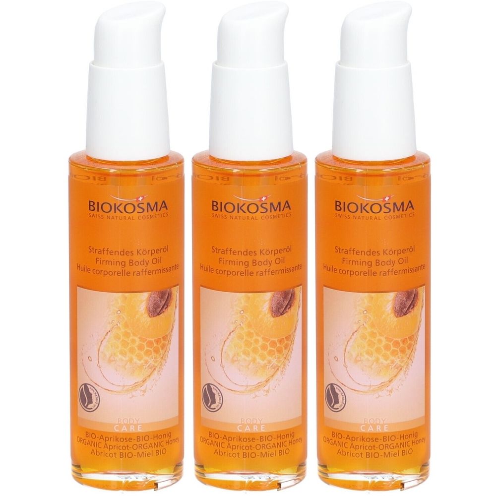 BIOKOSMA Körperpflege - Huile corporelle raffermissante - Abricot bio & Miel bio