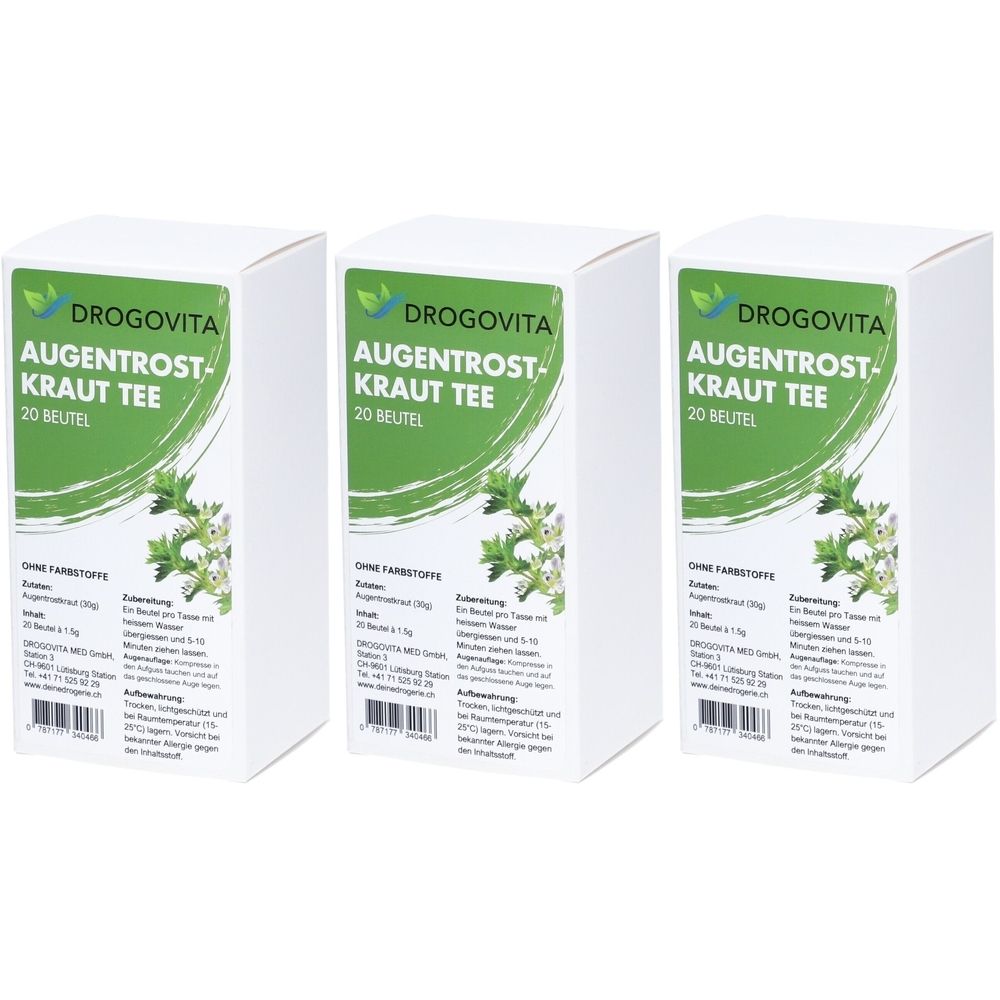 Drogovita Kräutertee aus Augentrost