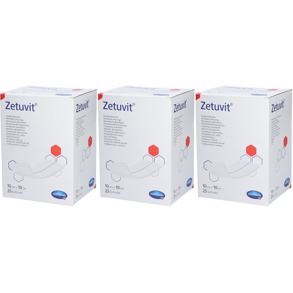 HARTMANN Zetuvit® Compresse absorbante stérile 10 x 10 cm