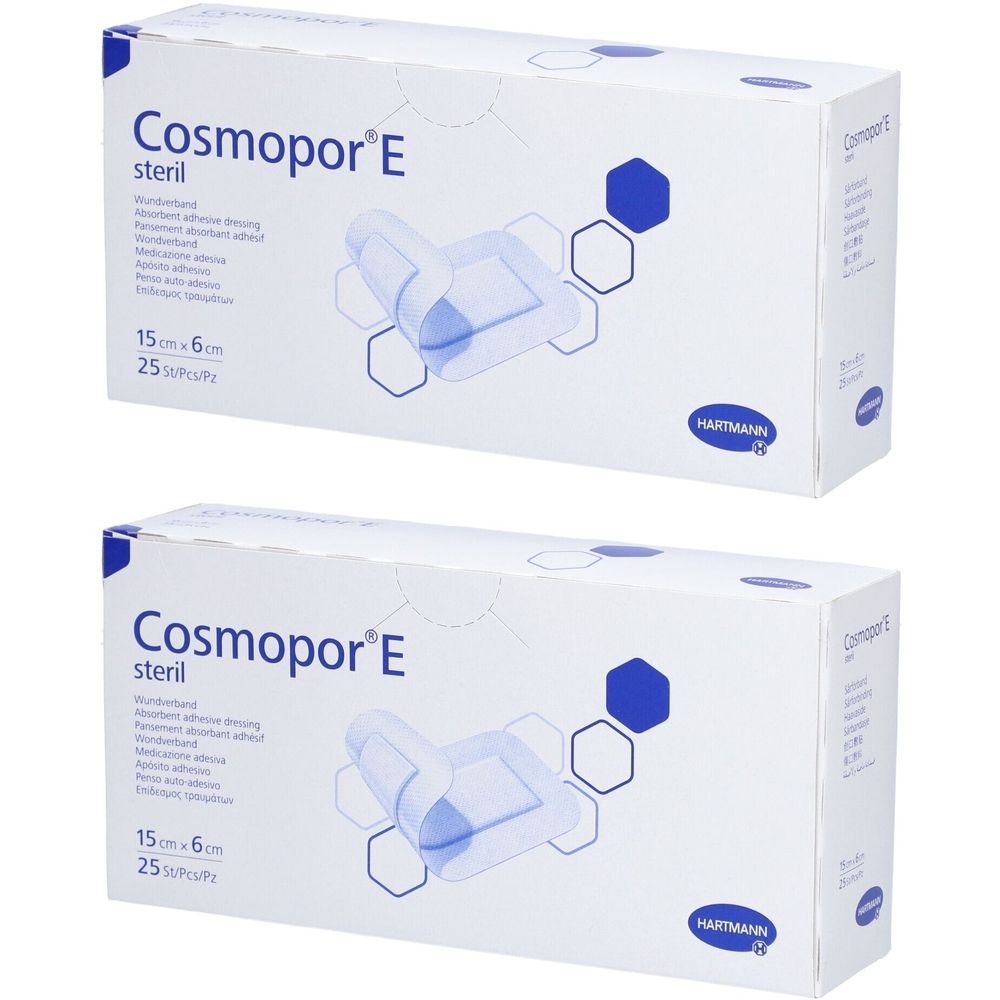 HARTMANN Cosmopor E Steriler Wundschnellverband 15 cm x 6 cm