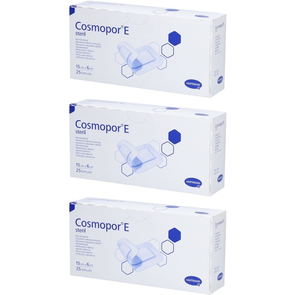 HARTMANN Cosmopor E Pansement rapide stérile 15 cm x 6 cm