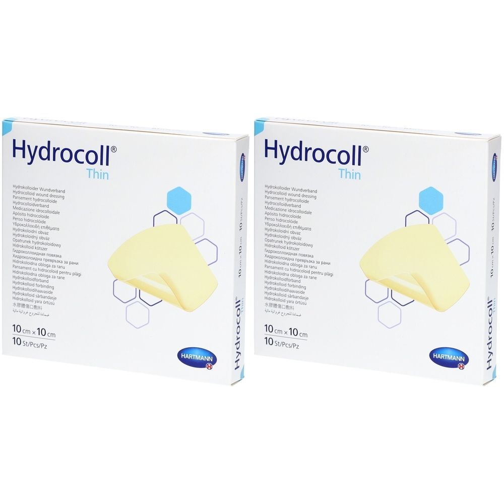 HARTMANN Hydrocoll® Fin Hydrokolloid-Pflaster 10 x 10 cm