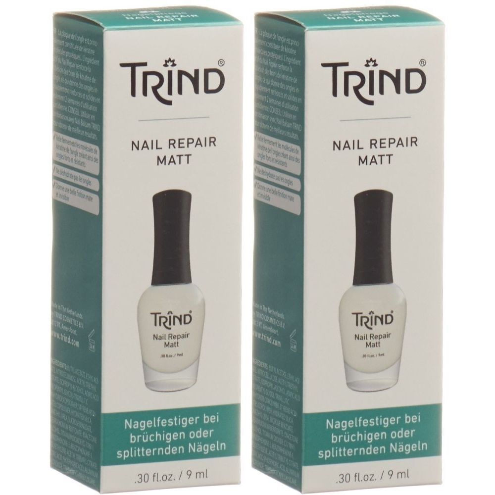 TRIND® Nail Repair Matt - Vernis durcisseur et renforçateur pour ongles cassants et mous