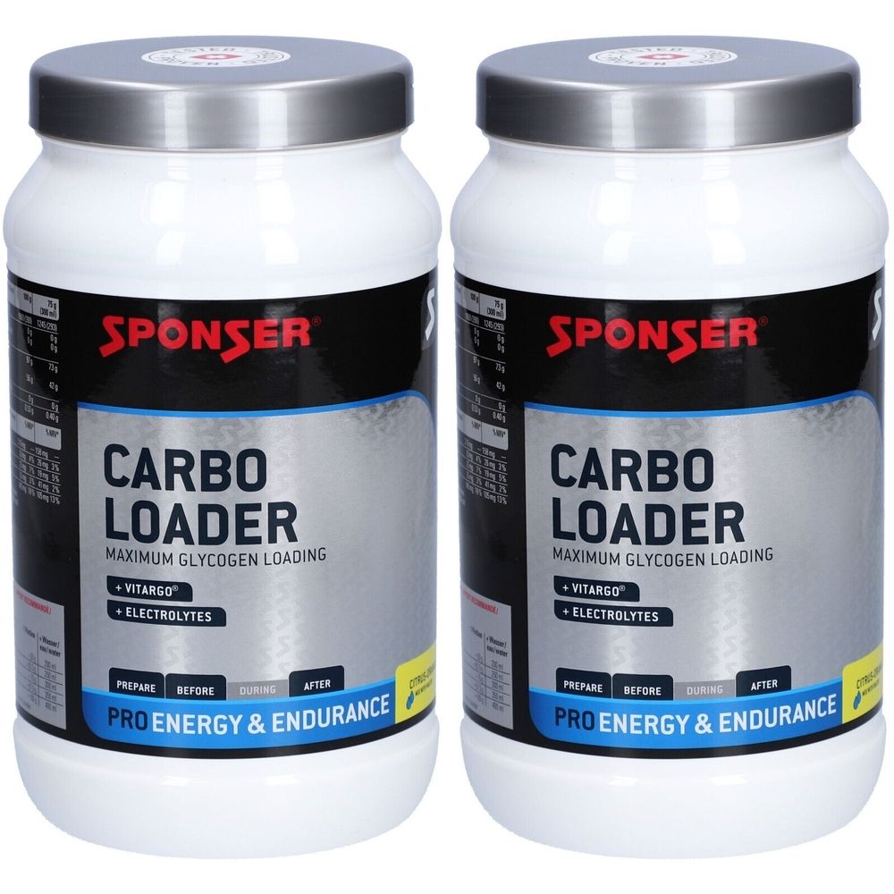SPONSER CARBO LOADER ZITRUS-ORANGE