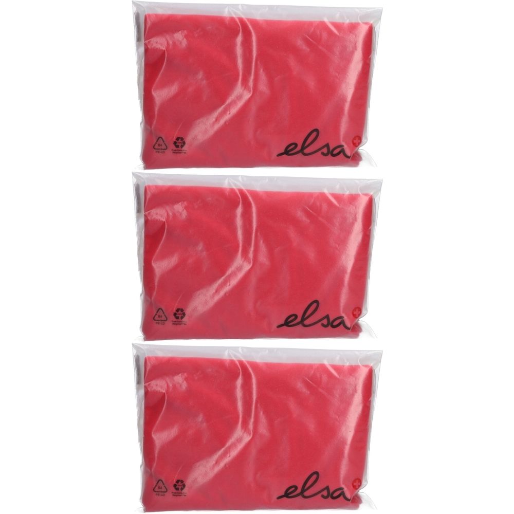 ELSA Anatomischer Kissenbezug 50 x 11 cm Samt Rot