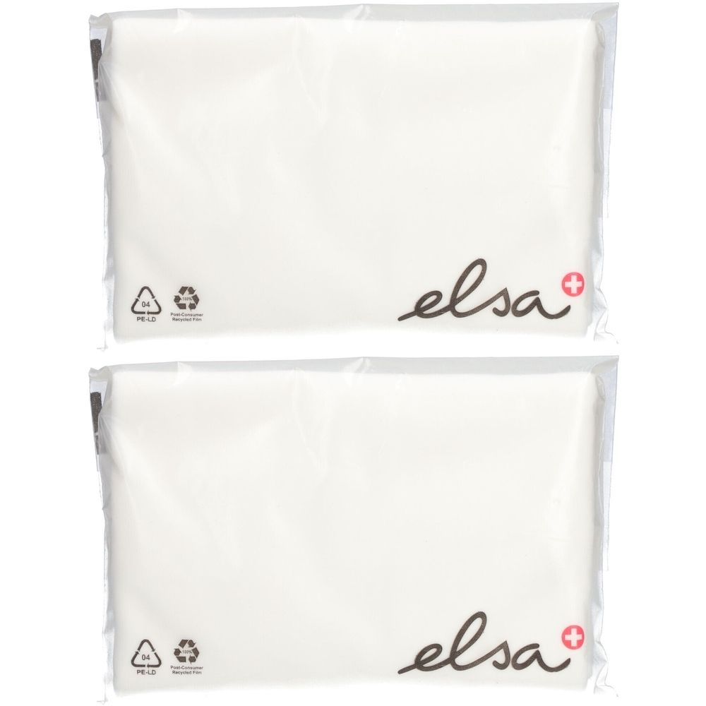 ELSA Taie d'oreiller 50 x 9 cm velours Ecru