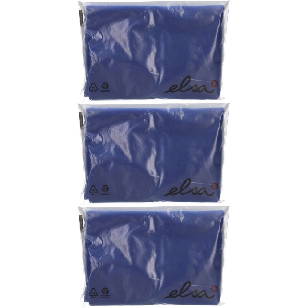 ELSA Taie d'oreiller 50 x 9 cm velours Bleu roi