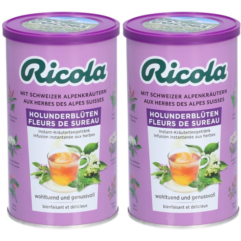 RICOLA Instant Kräutertee Holunderblüten