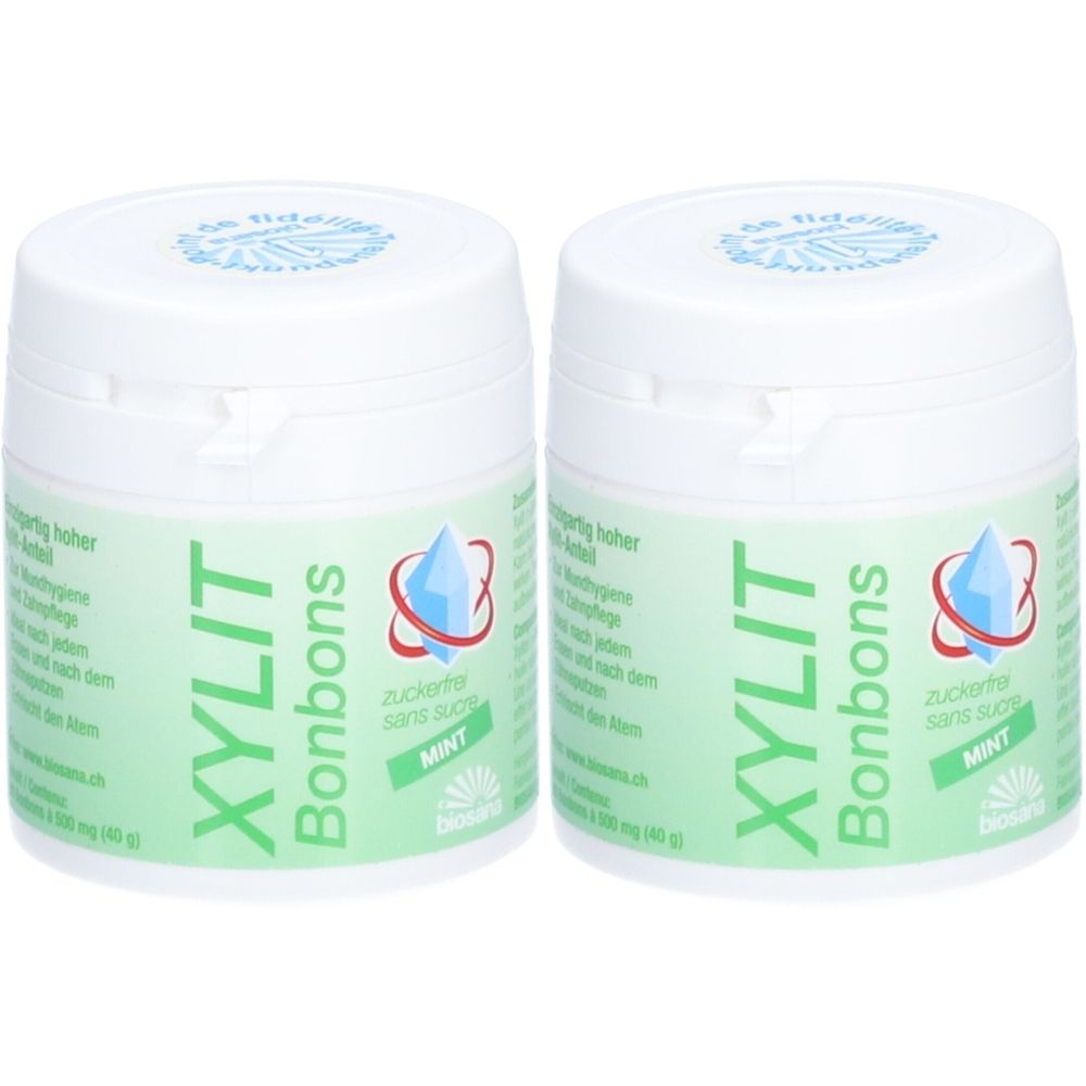 Biosana Xylit Bonbons Menthe