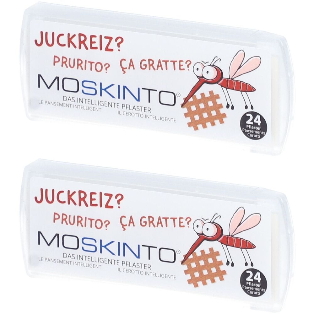 MOSKINTO Pansement intelligent spécial piqûres de moustiques