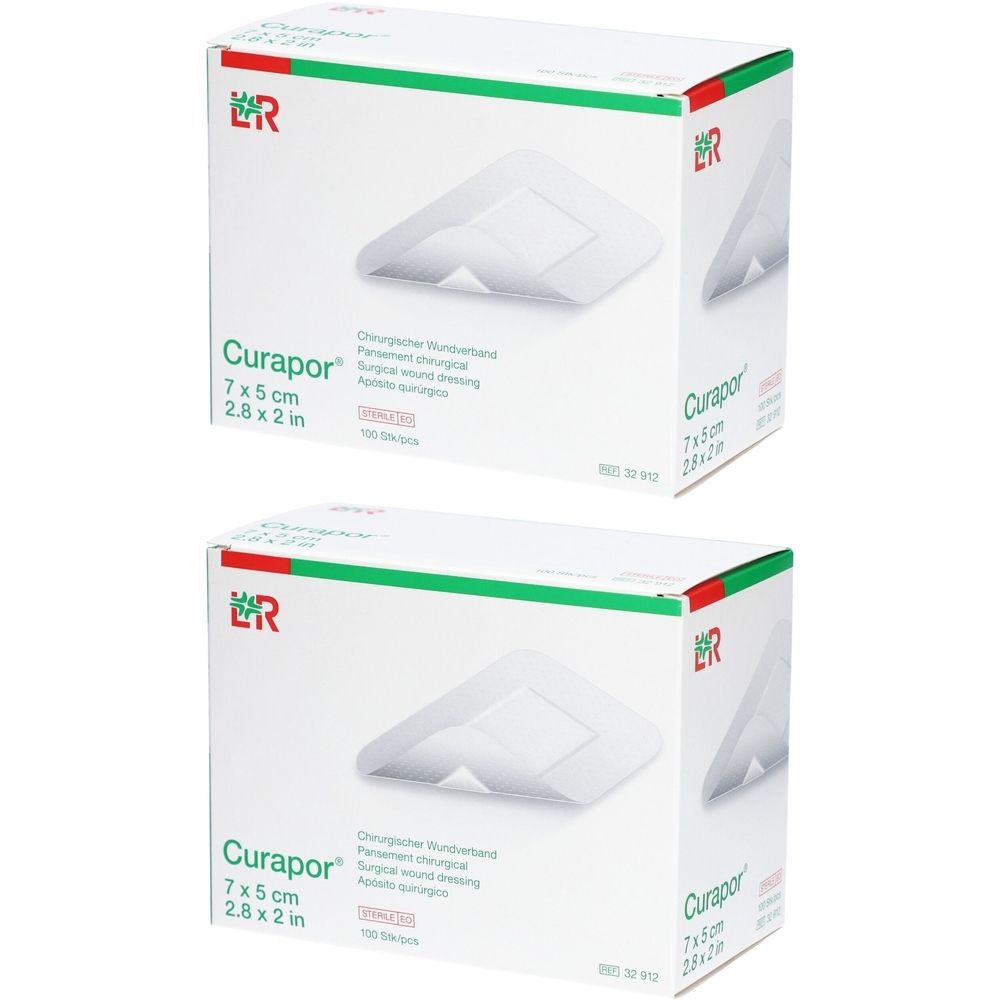 L&R Curaport® Pansement Chirurgical stérile 7 x 5 cm