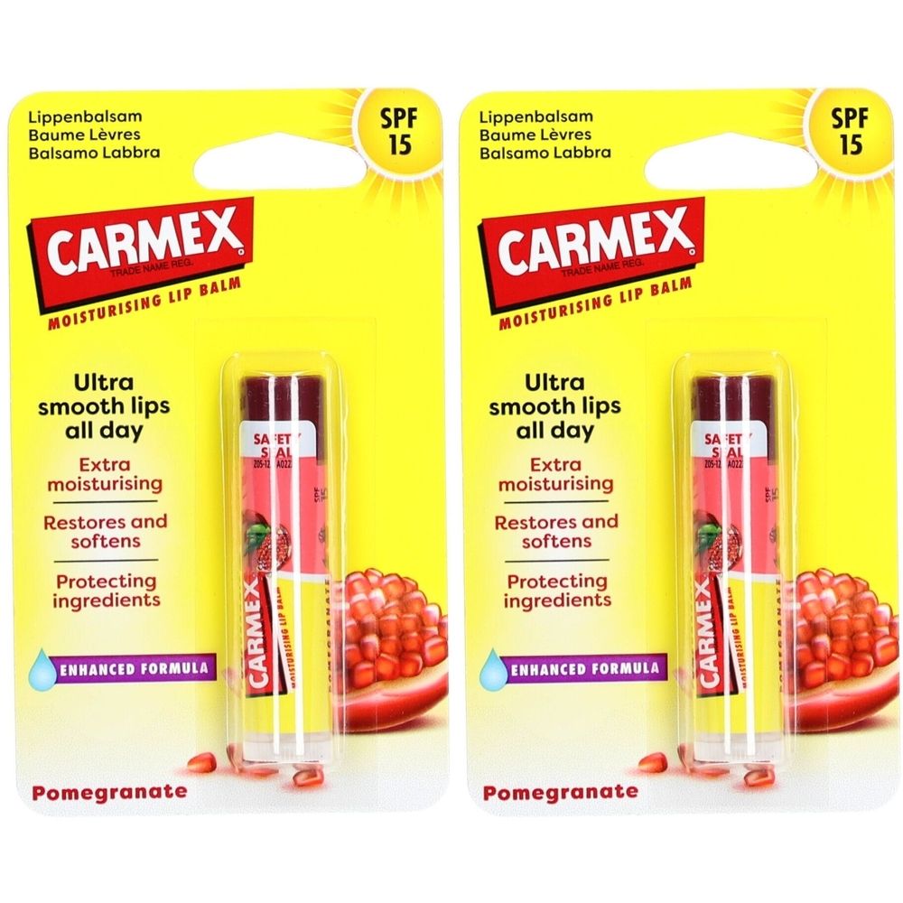 CARMEX Lippenbalsam Granatapfel SPF15