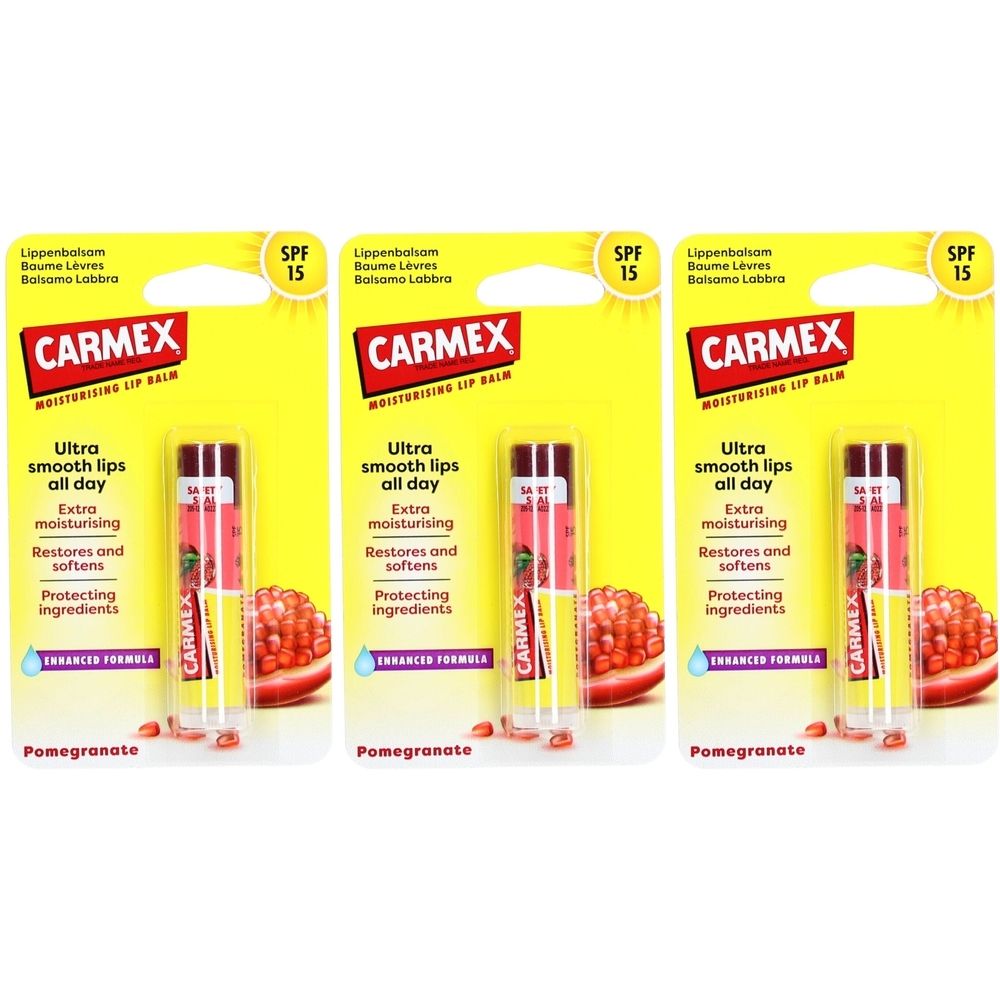 CARMEX Lippenbalsam Granatapfel SPF15