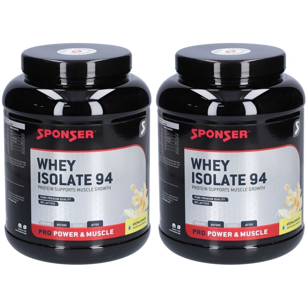 SPONSER Whey Isolate 94 Banane