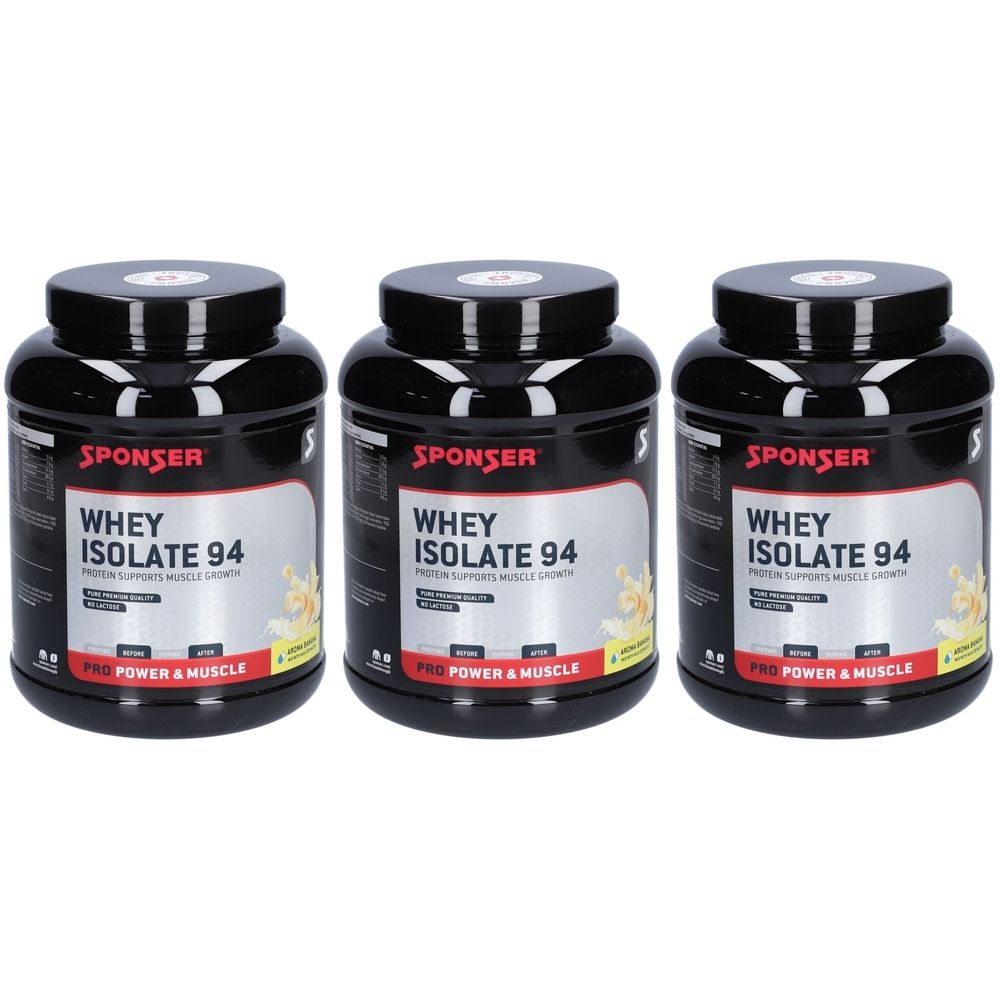 SPONSER Whey Isolate 94 Banane