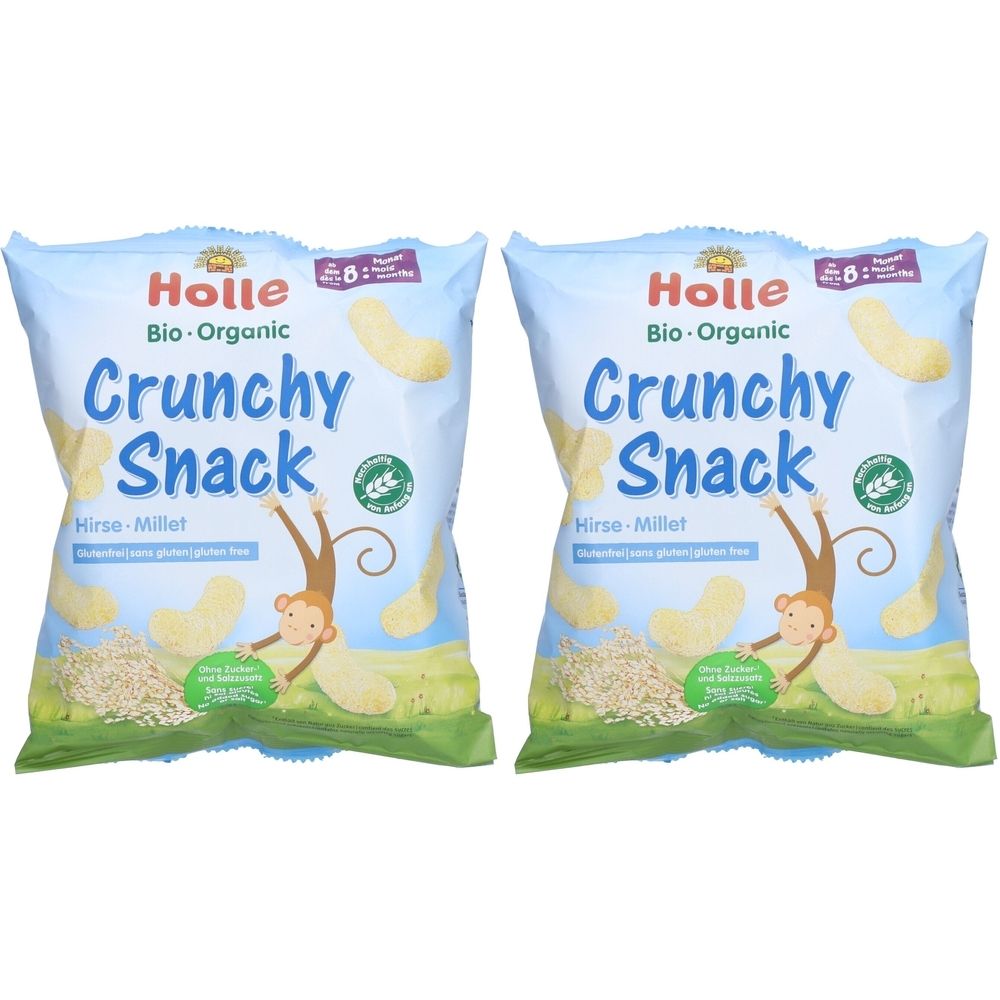 HOLLE Kids Knuspersnack Hirse bio