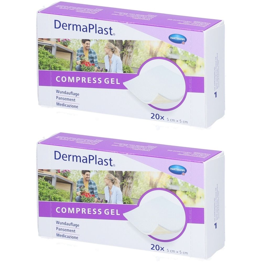HARTMANN Dermaplast® Kompressen-Gel 5 x 5 cm