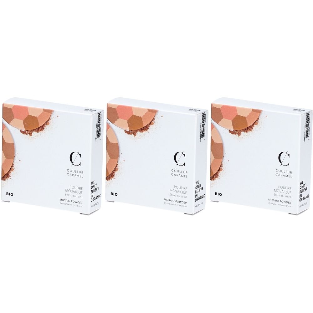 COULEUR CARAMEL Poudre Mosaïque Bio Teint clair