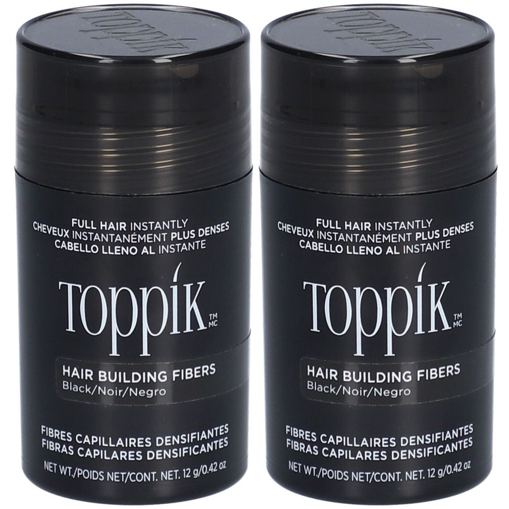 Toppik® Haarfasern Schwarz - Natürliche Keratinfasern