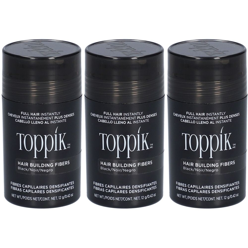 Toppik® Haarfasern Schwarz - Natürliche Keratinfasern