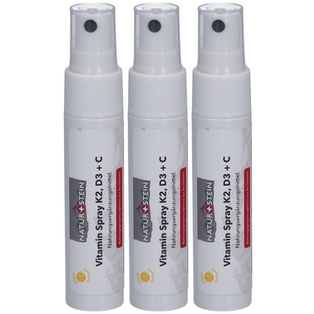 NATURSTEIN Vitaminsprühdose K2, D3 + C