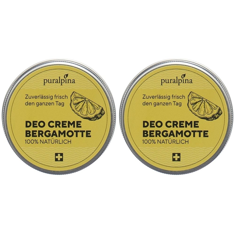PURALPINA Deodorant-Creme mit Bergamotte