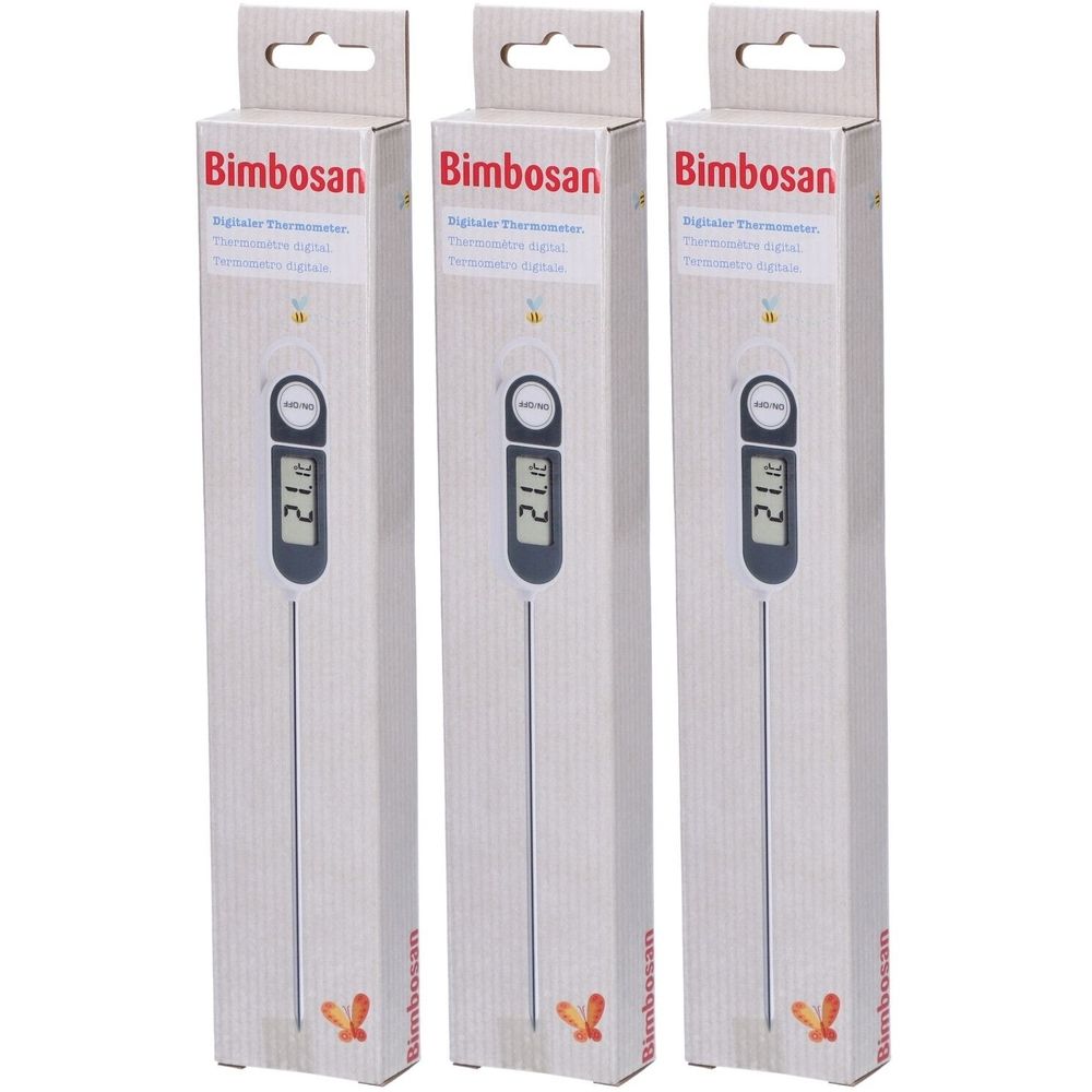 BIMBOSAN Thermomètre de biberon digital