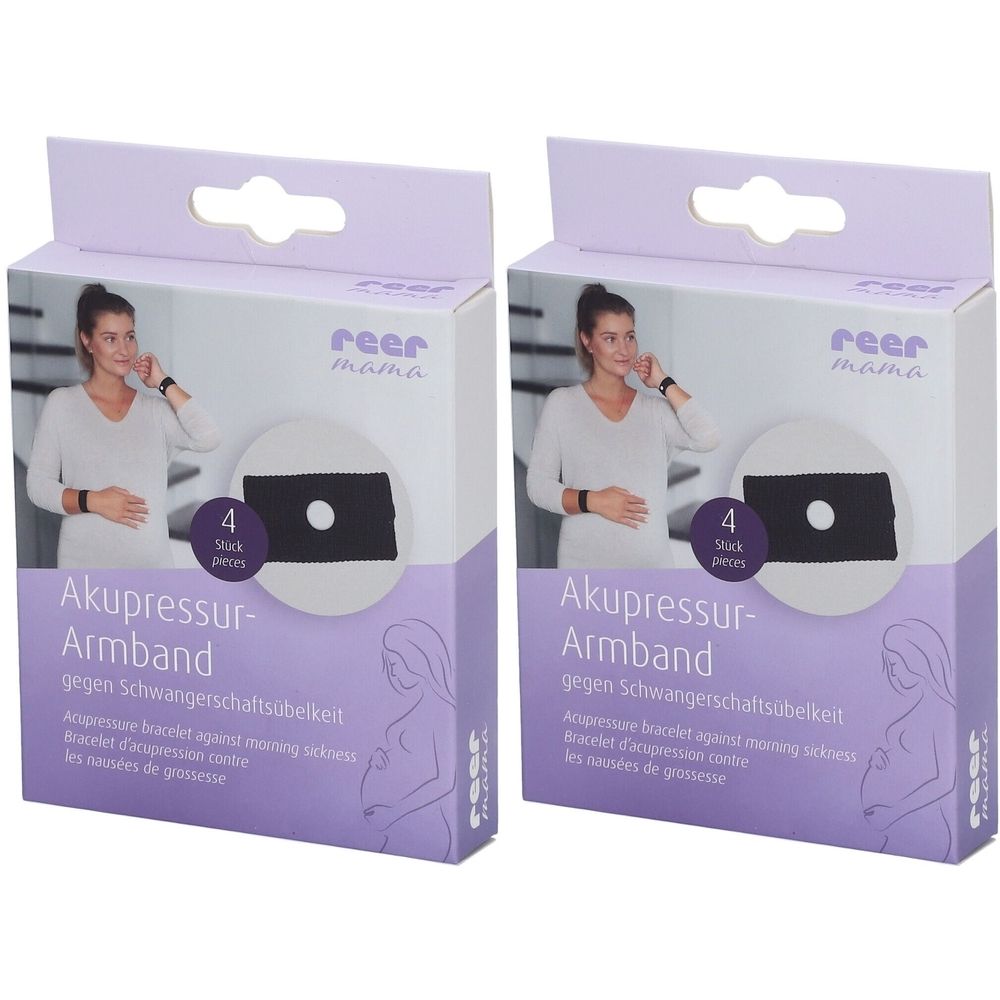 REER MAMA Akupressur-Armband gegen Schwangerschaftsübelkeit