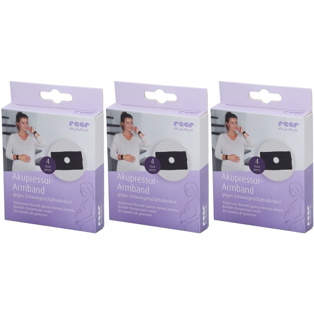 REER MAMA Akupressur-Armband gegen Schwangerschaftsübelkeit