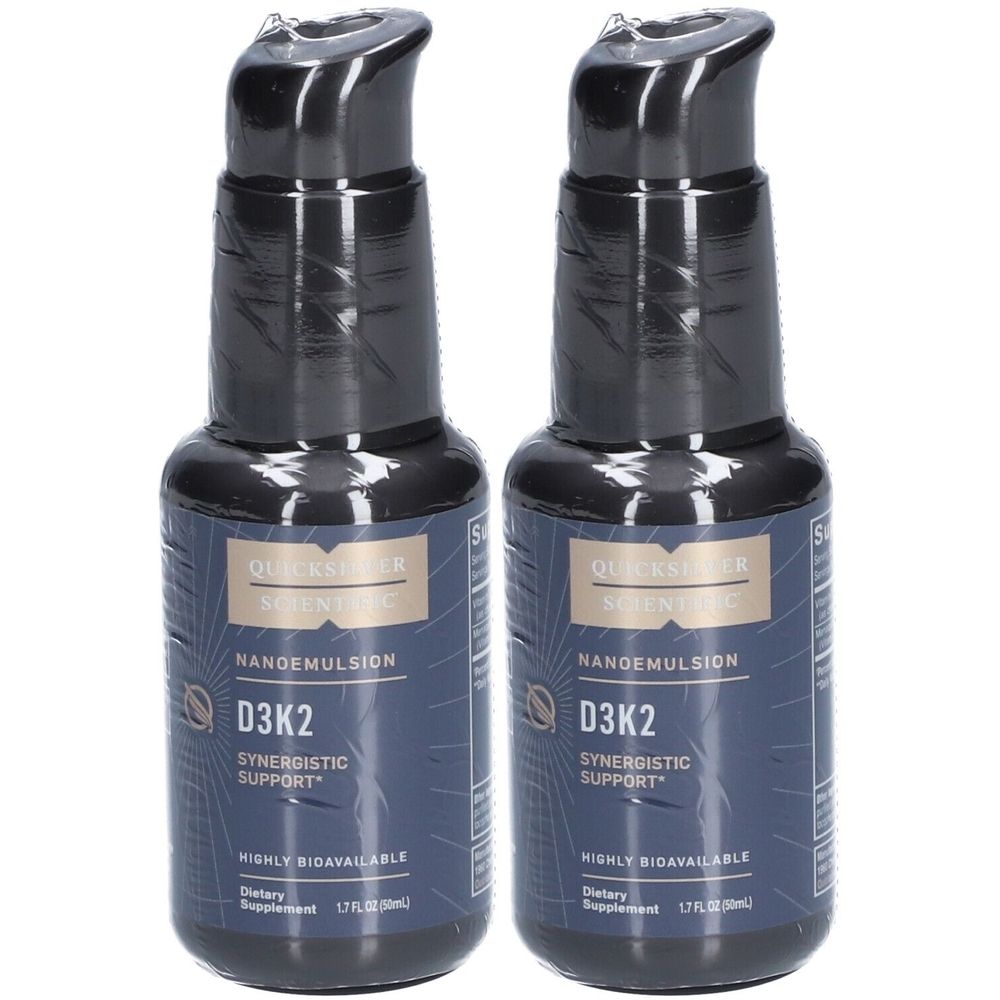 QUICKSILVER SCIENTIFIC D3K2 Synergistische Unterstützung