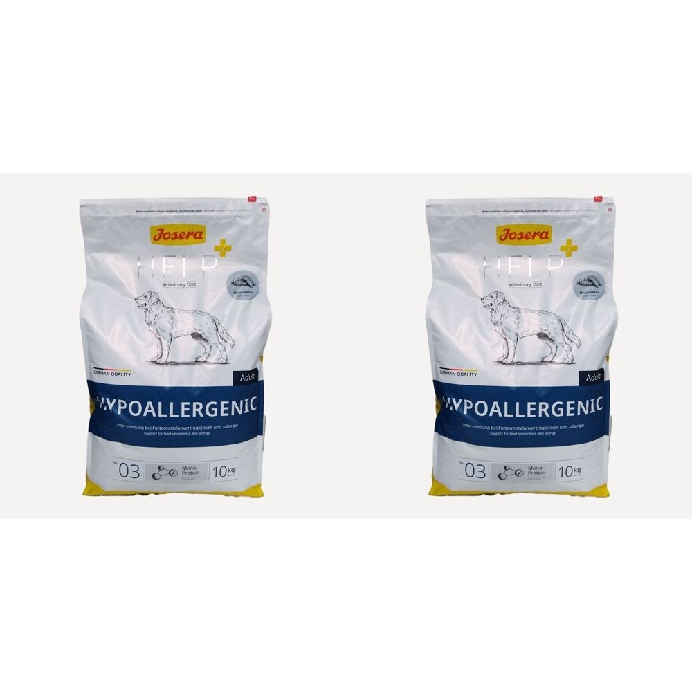 JOSERA Help+ Diätfuttermittel für erwachsene Hunde - Hypoallergen