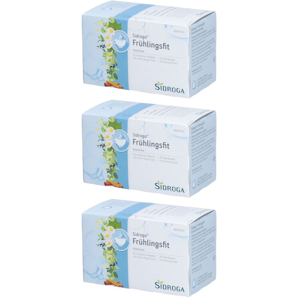 Sidroga® Infusion fitness printemps