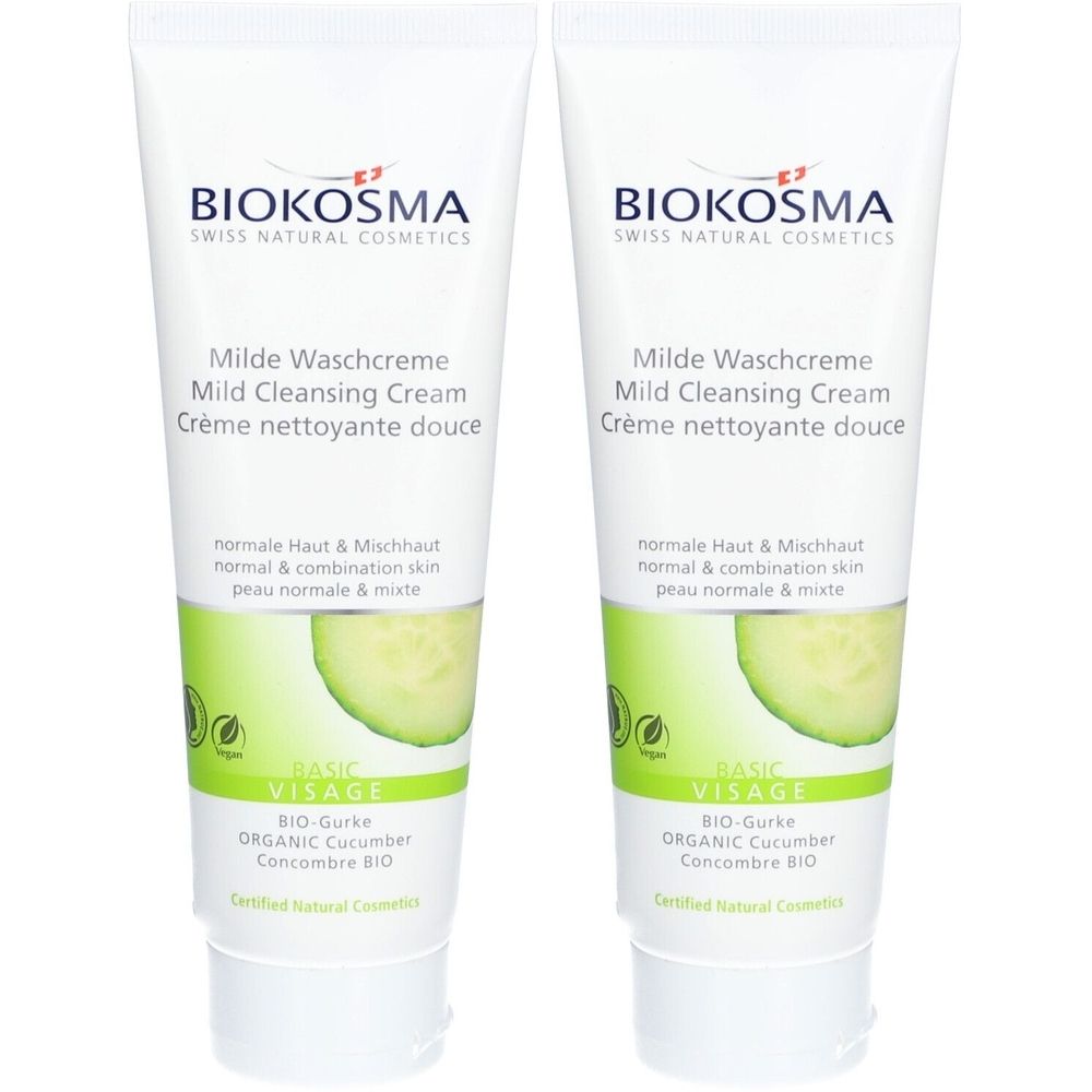BIOKOSMA BASIC Visage Crème lavante douce