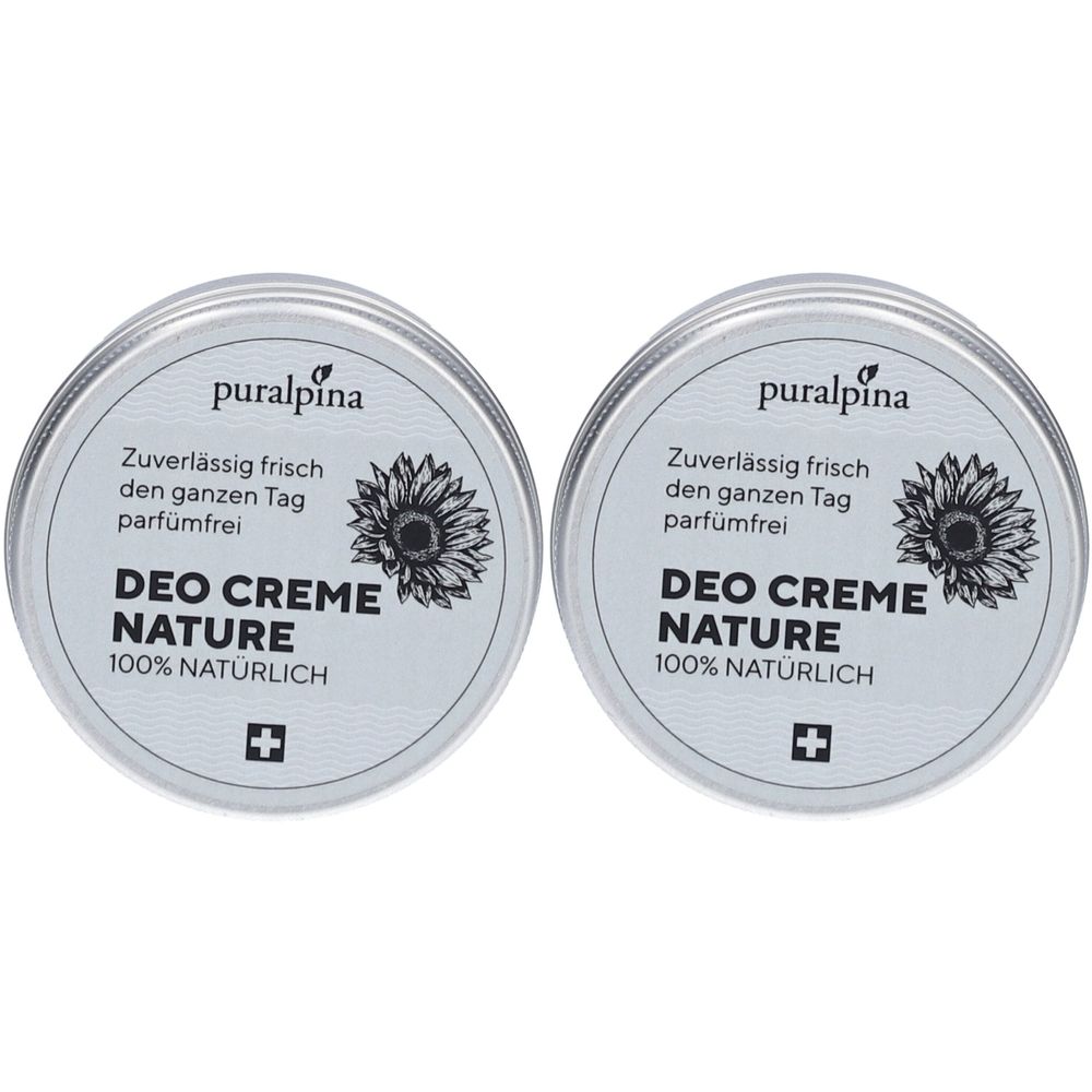 Puralpina Crème déodorante nature