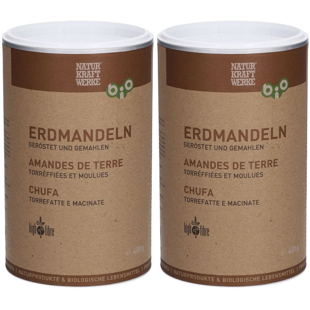 NATURKRAFTWERKE Amandes de terre grillées & moulues bio
