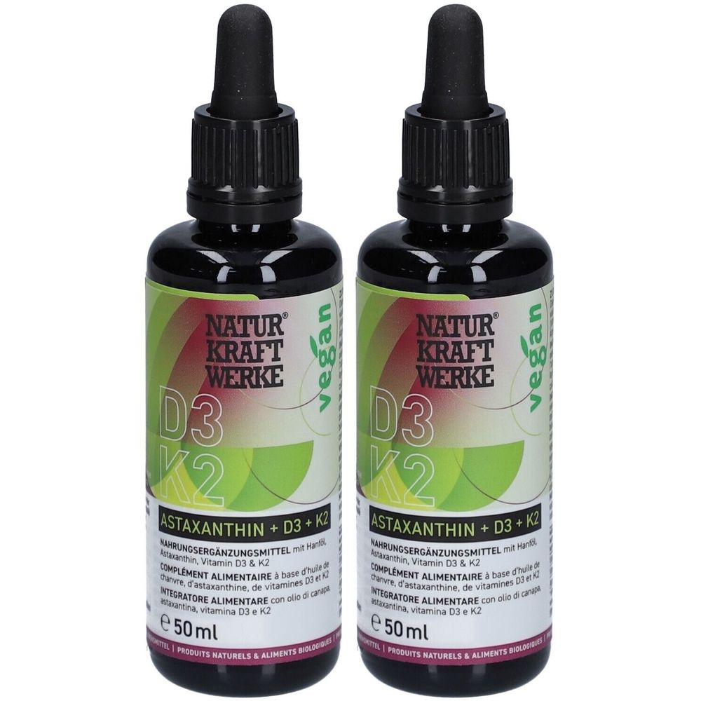 NATURKRAFTWERKE Vitamine D3/K2 vegan
