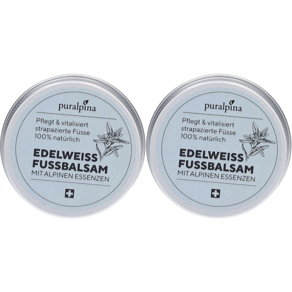 Puralpina Baume pour les pieds à l'edelweiss
