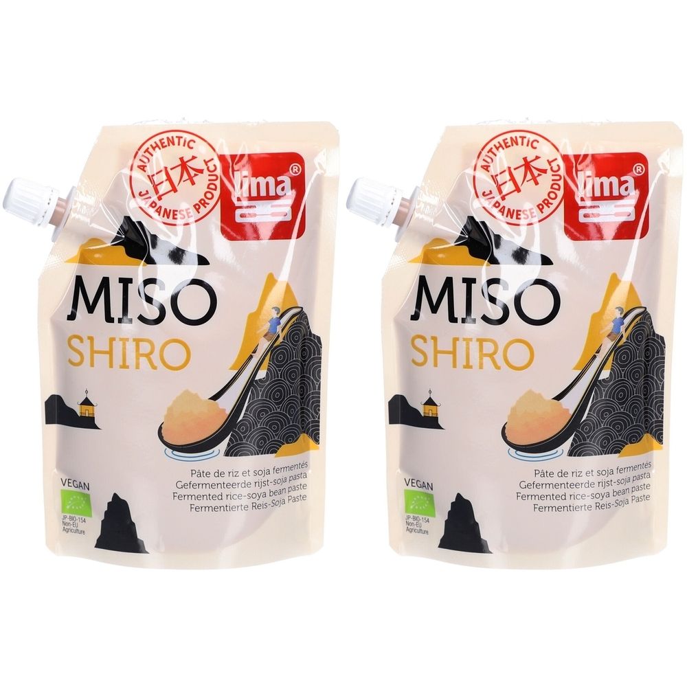 Lima® Miso Shiro - Pâte de riz et soja fermentés