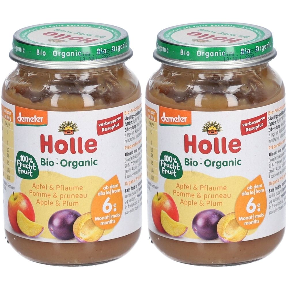 Holle Apfel & Pflaume