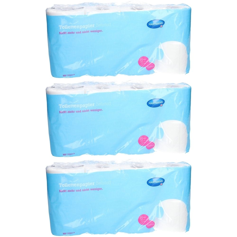 HARTMANN Toilettenpapier aus Zellulose 3-lagig