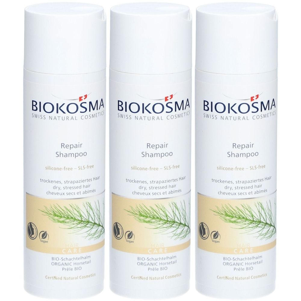 BIOKOSMA Shampoo Repair Schachtelhalm