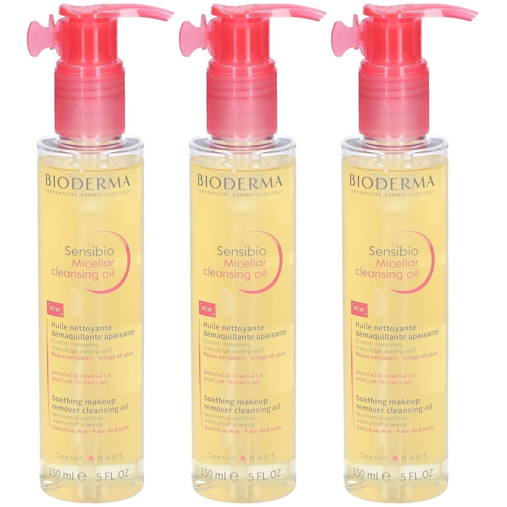 BIODERMA Sensibio Beruhigendes Reinigungsöl zur Make-up-Entfernung