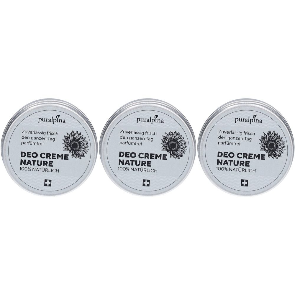 Puralpina Crème déodorante nature