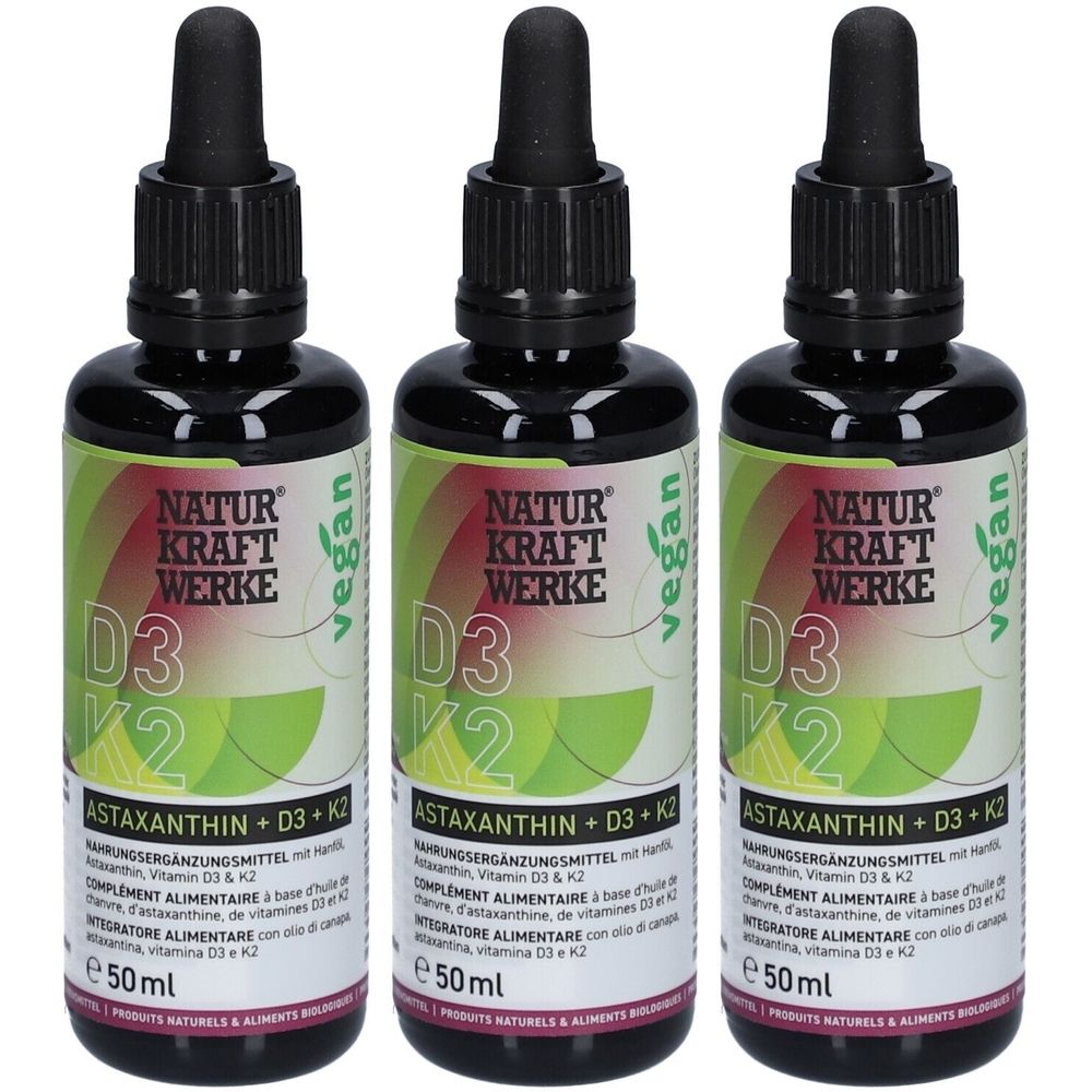 NATURKRAFTWERKE Vitamine D3/K2 vegan